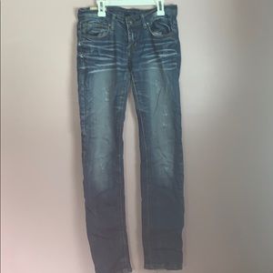 Distressed Denim Jeans